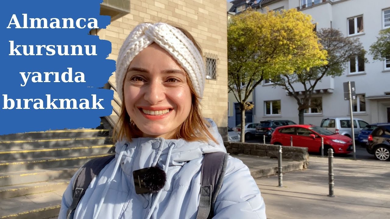 Almanca kursunu yarıda bırakmak / Entegrasyon kursuna ara vermek
