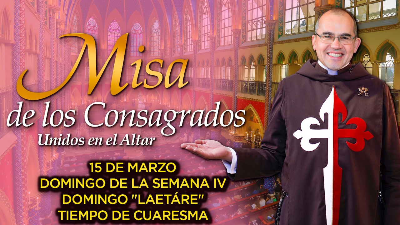 SANTA MISA de los CONSAGRADOS  ⛪ 15 de marzo de 2026 ⚜️ Heraldos del Evangelio