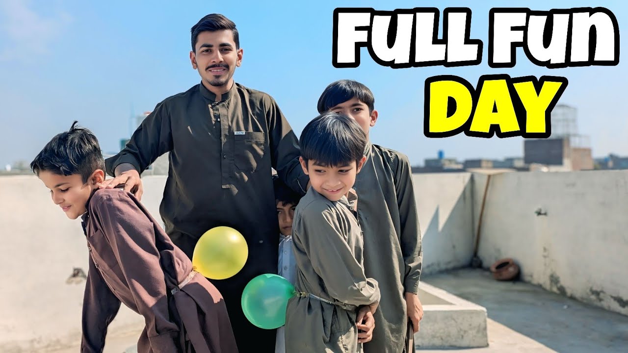 Bachon Ke Sath Full Fun Day Game Kam Maza Double | Full Masti & Party vlog 