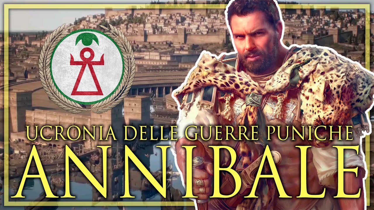 UCRONIA DI ANNIBALE BARCA 🐘 Total War Rome II Divide et Impera | CARTAGINE LEGGENDARIA LIVE #1