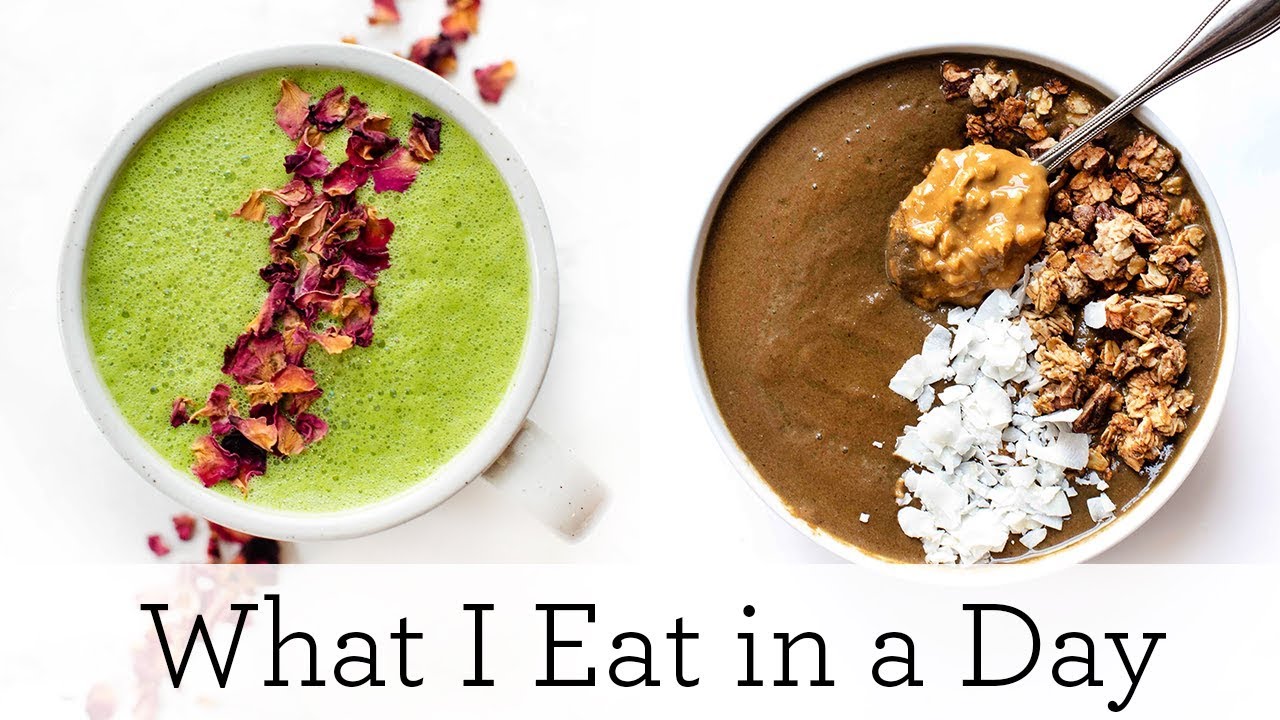 WHAT I EAT IN A DAY ‣‣ when I'm stressed out 😱