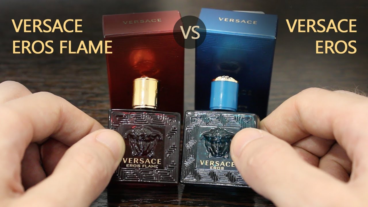 Versace Eros & Versace Eros Flame - экспресс обзор ароматов