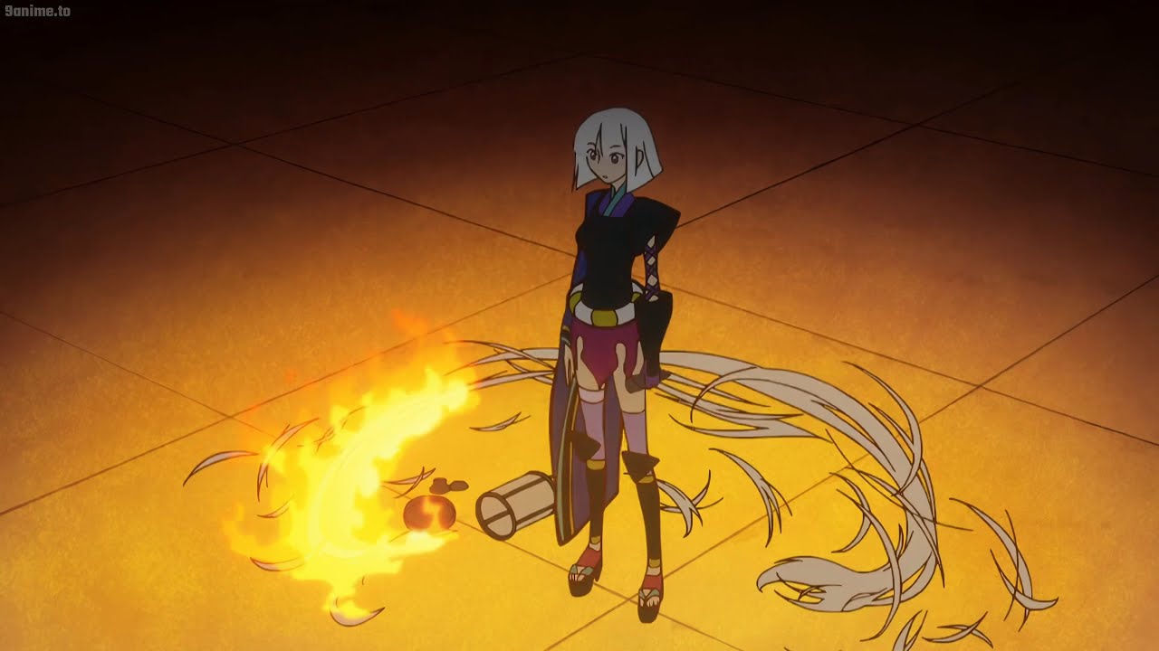 Katanagatari anime haircut scene (4K remaster and edit)