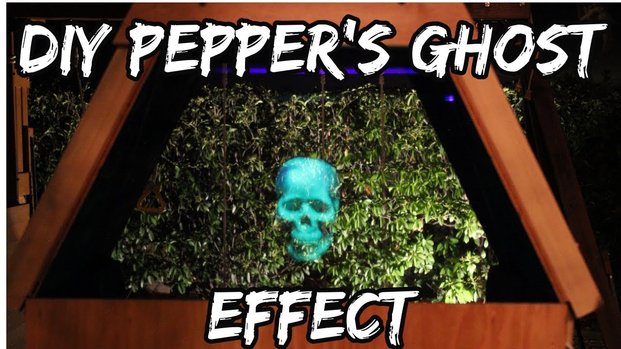 DIY Pepper's Ghost for Halloween