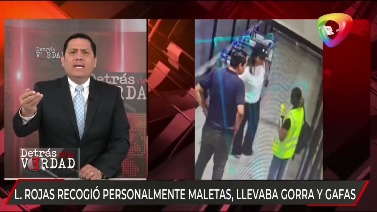 Videos desmontan versión de Laura Rojas; ella fue en persona el 3/12/25 a recoger maletas, salió y l
