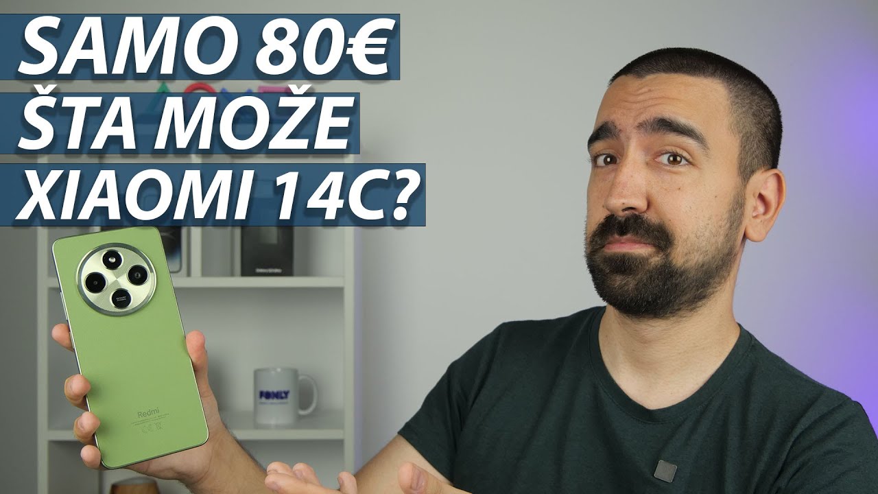 ŠTA MOŽE TELEFON ISPOD 100€? XIAOMI 14C