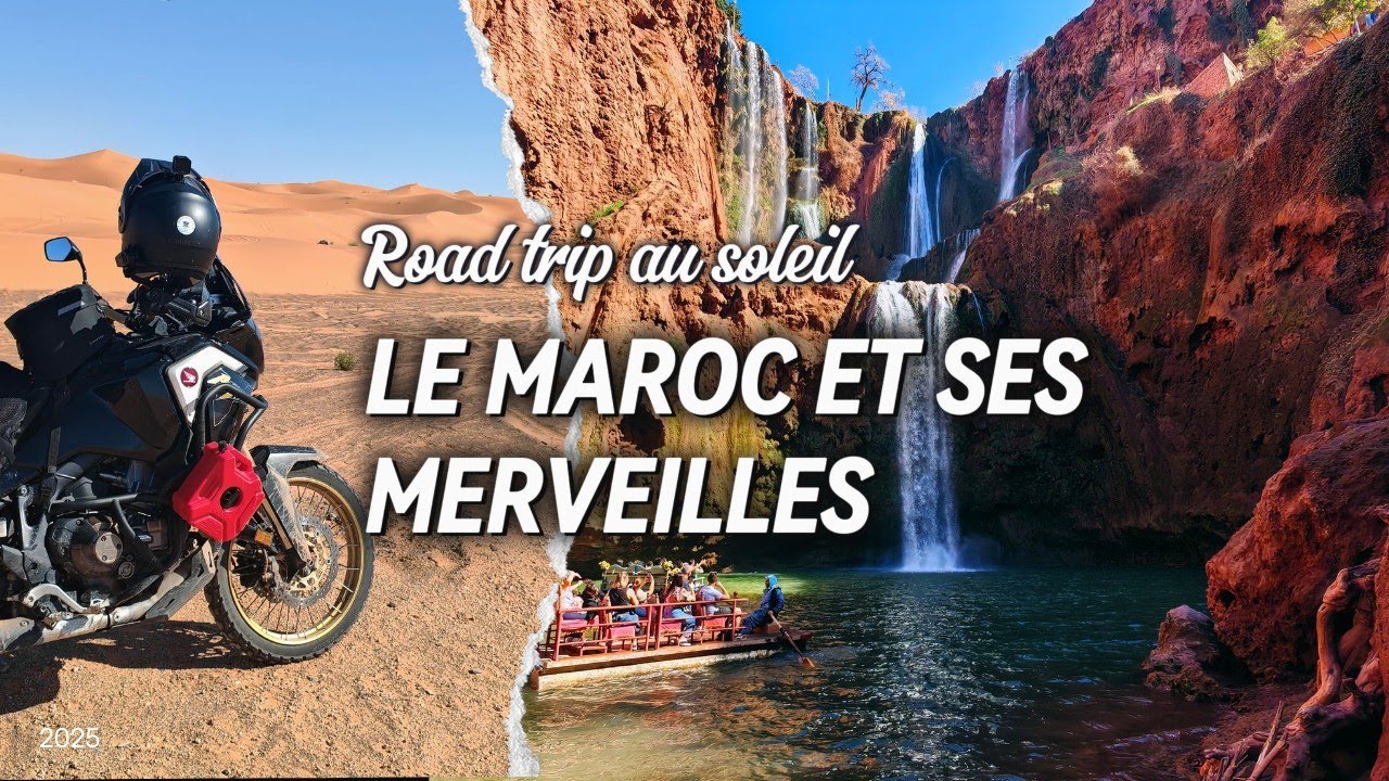 Le Maroc à moto : Le désert en Honda Africa Twin 1100 et Aprilia Tuareg 660 !