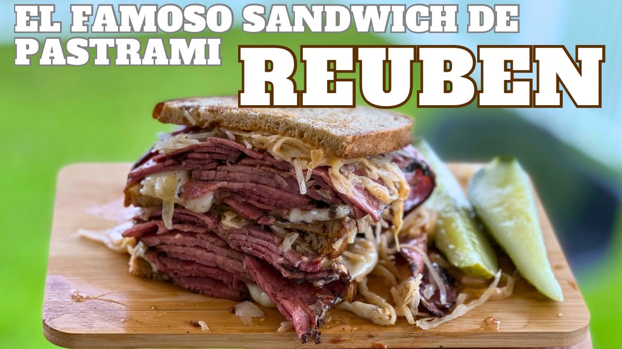 Como hacer el FAMOSO sándwich de Pastrami REUBEN 🥪✨ | THE REUBEN SANDWICH | A LA PLANCHA