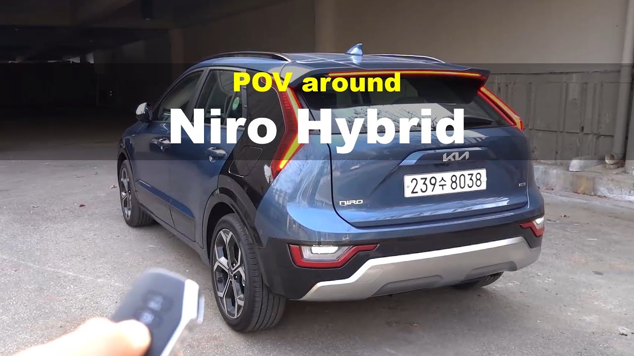 2023 KIA Niro hybrid POV around