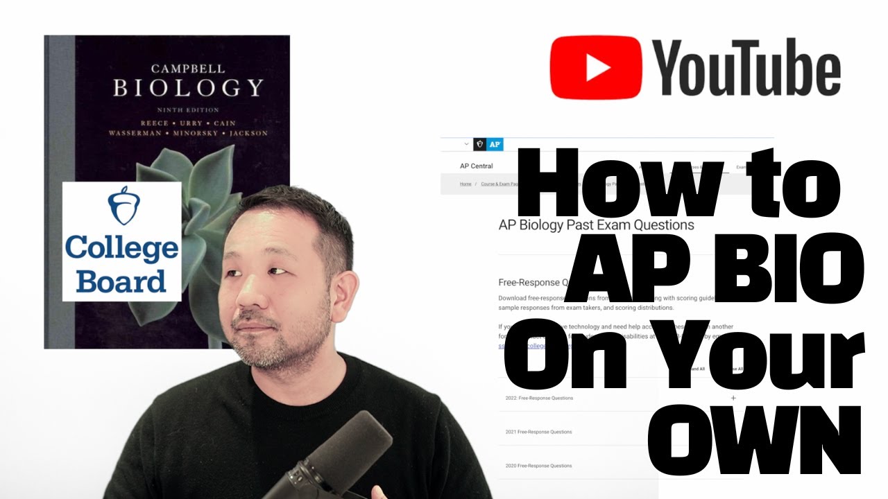 Studying for AP Biology On Your Own? Watch This Video! (Also, Campbell Chapters and AP Biology CED)