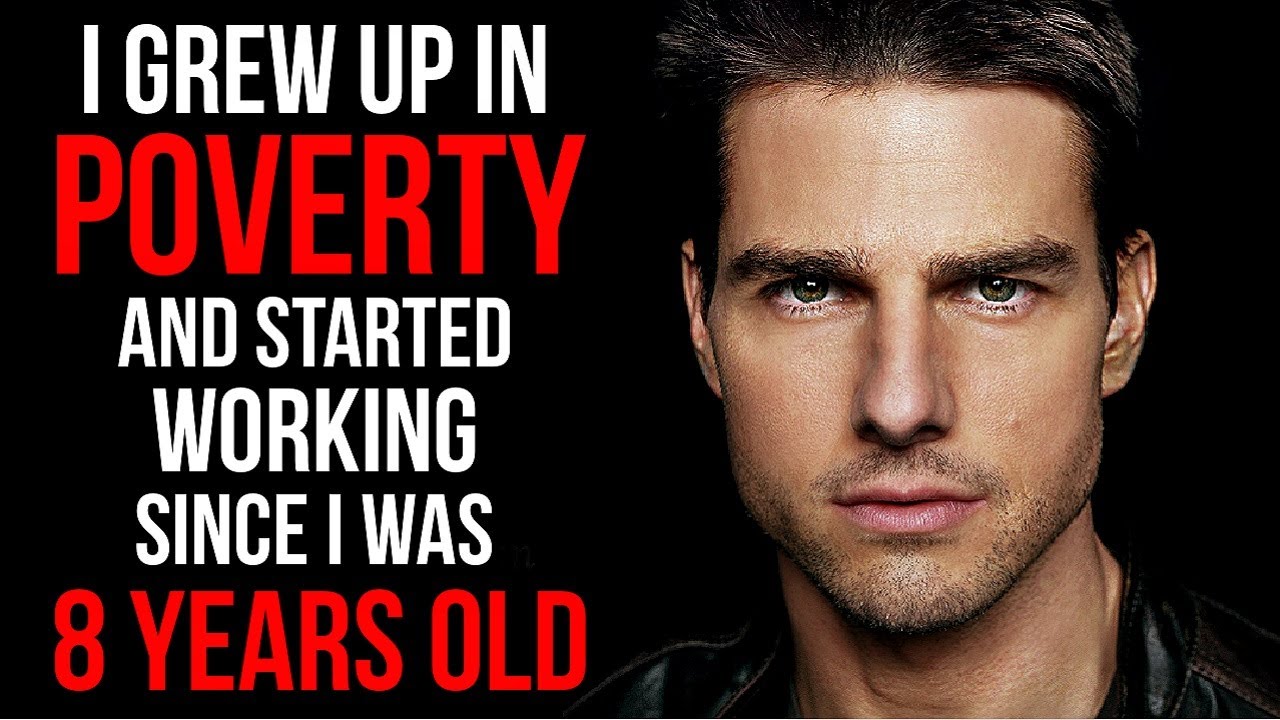Motivational Success Story Of Tom Cruise - From Living In Poverty To World's Greatest Movie Star