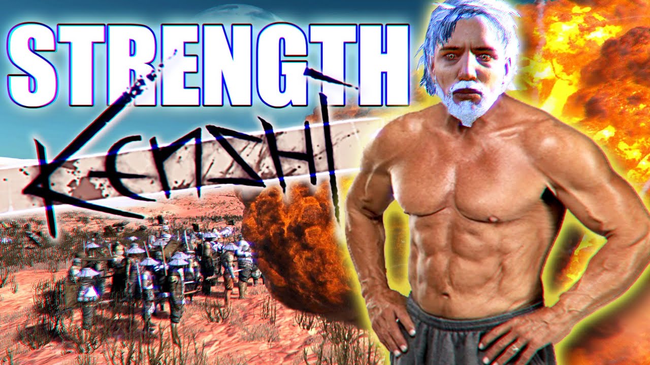 Kenshi - The STRONGEST Grandpa [PURE Strength EXPERIENCE]