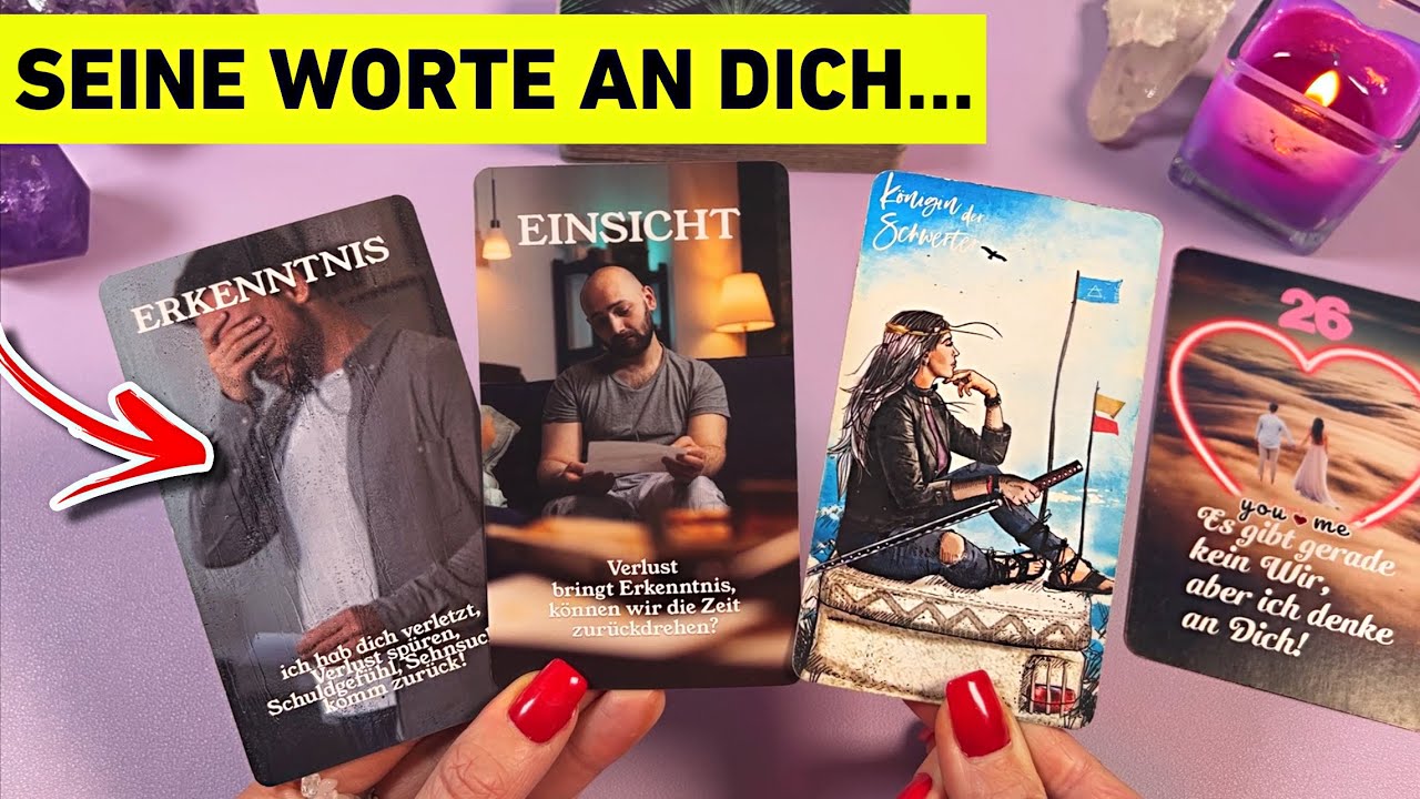 ERKENNTNIS 😳💔 deine ABWESENHEIT hat IHM die Augen geöffnet & etwas ausgelöst...Tarot Seelenpartner