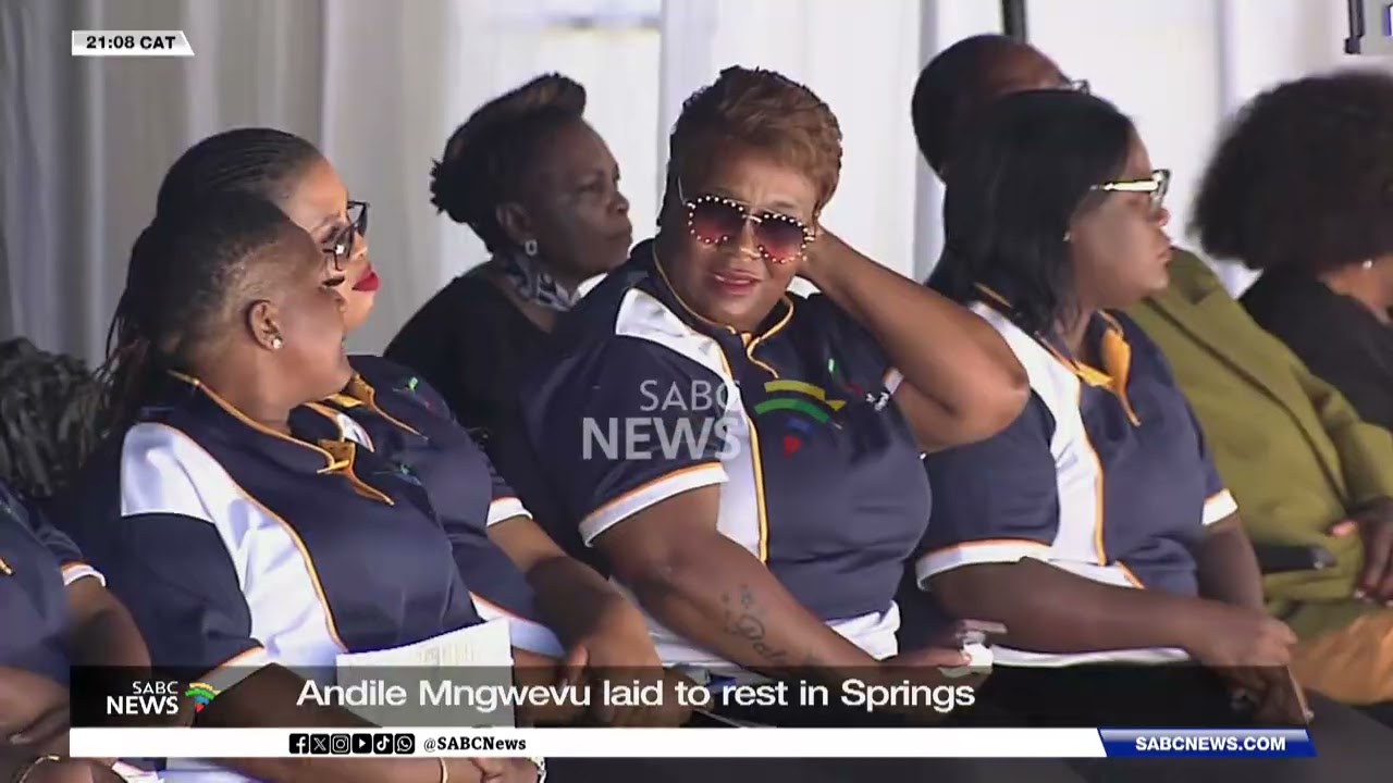 Ekurhuleni MMC Andile Mngwevu laid to rest