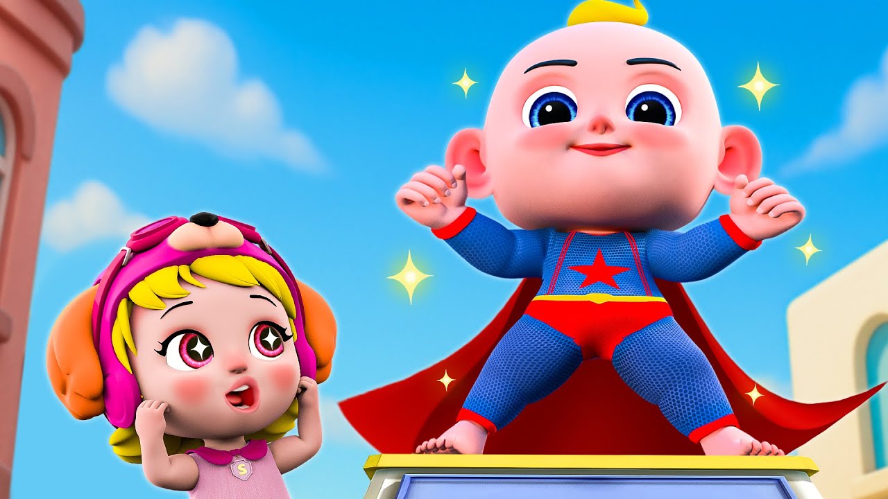 Baby Super Hero Song | Superhero Song | Nursery Rhymes & Kids Song | PIB Little Songs