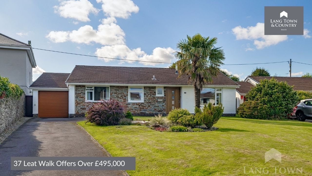 Leat Walk, Roborough -For Sale -Property Tour - Detached Bungalow -Garage - Level Gardens - Driveway