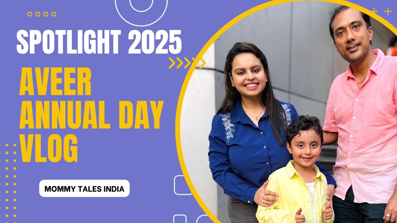 Spotlight 2025 School  Annual Day Vlog | School Annual Day Event | Mommy Tales India