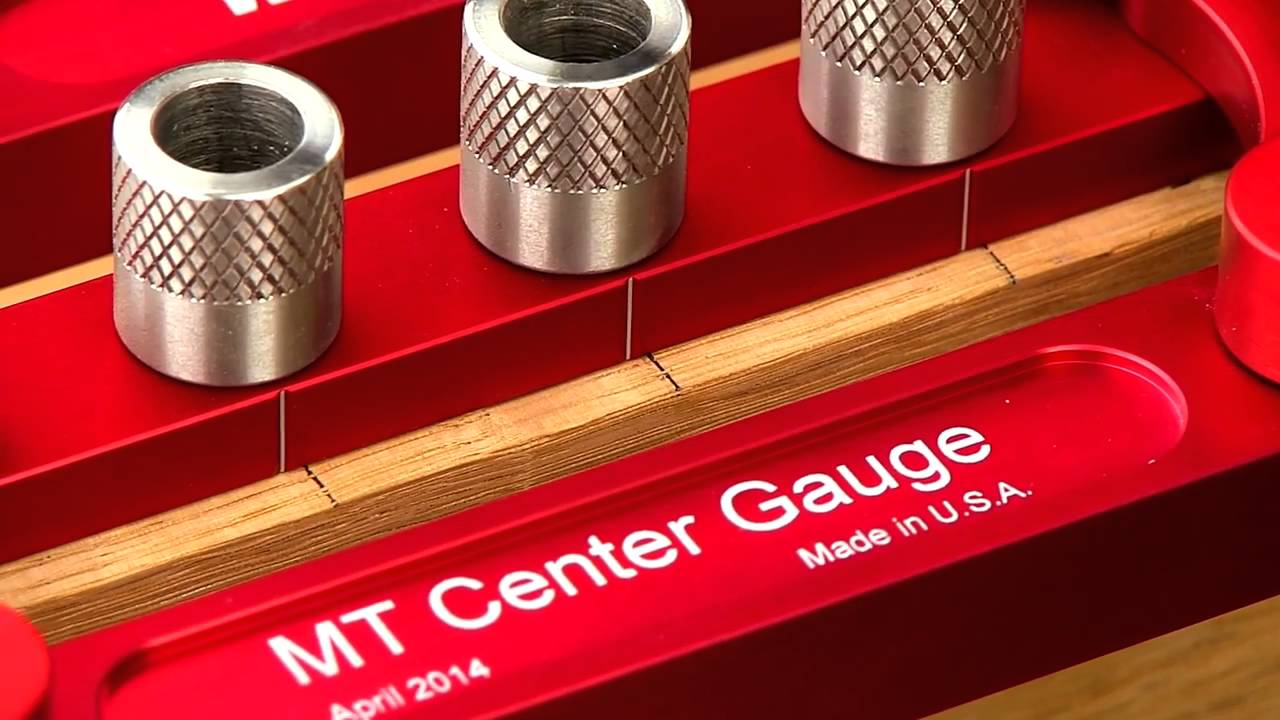 Woodpeckers MT center gauge & doweling jig - OneTime Tool - Made in USA
