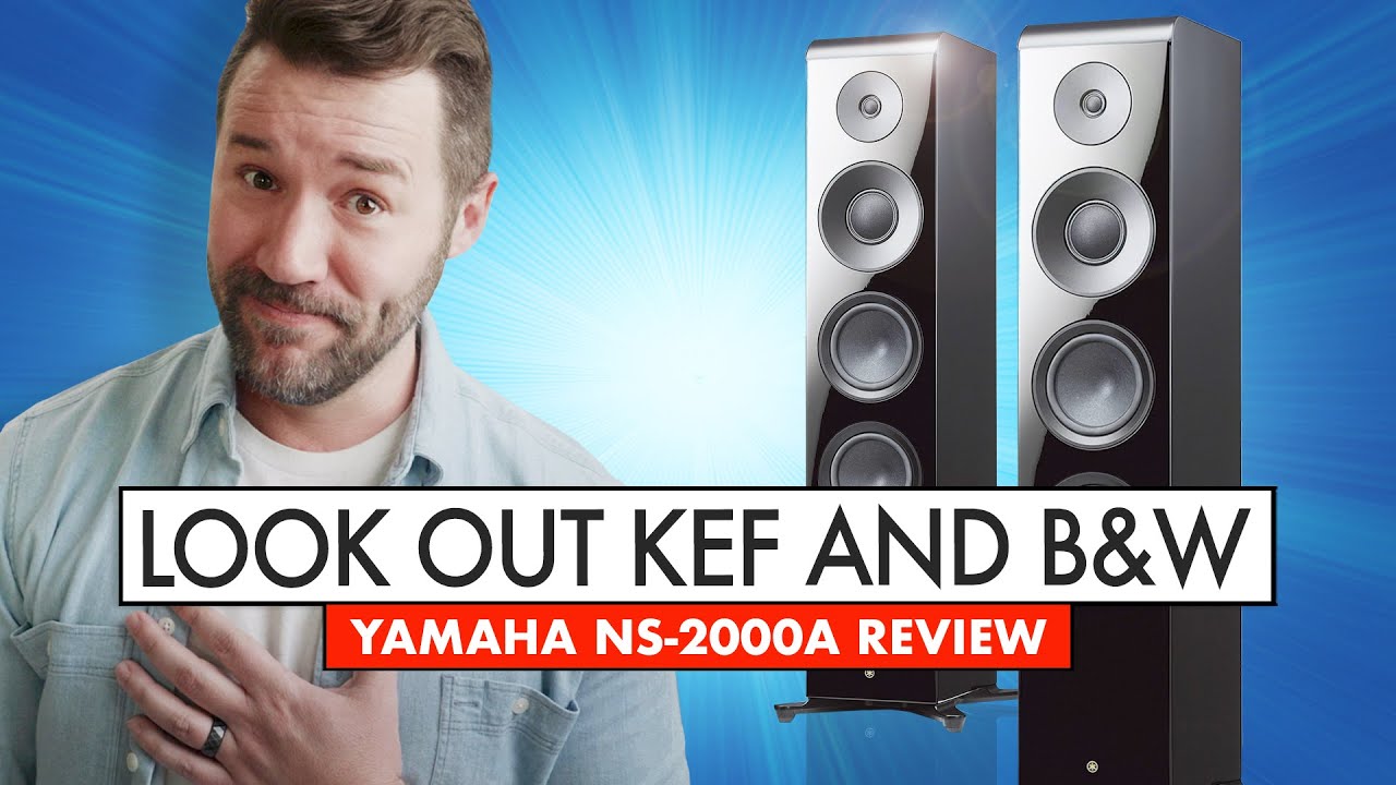 Музыкальная акустическая система Yamaha! Обзор YAMAHA NS-2000A! Большие напольные колонки