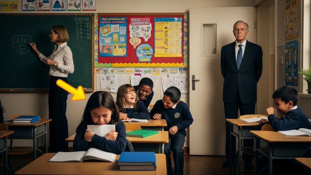 MILIONÁRIO IDOSO VISITOU SUA NETA DE SURPRESA; O QUE ELE VIU FEZ COM QUE FECHASSEM TODA A ESCOLA