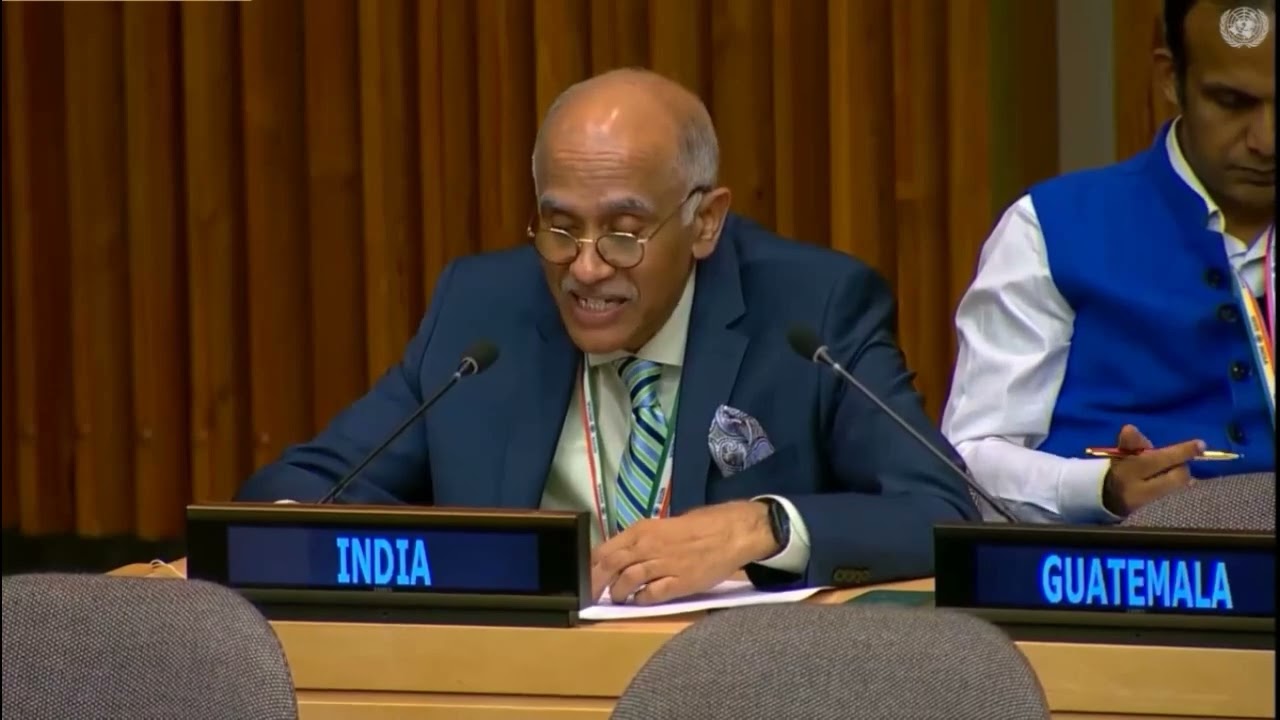 PR Amb. P. Harish delivered India&rsquo;s statement at 1540 Committee of the Security Council.