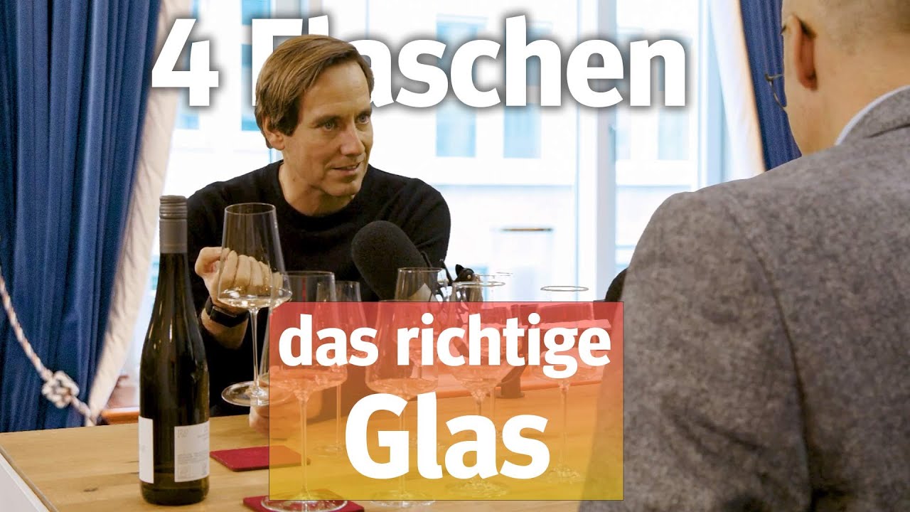 Das perfekte Weinglas: Jochen Dreissigacker bei Vier Flaschen