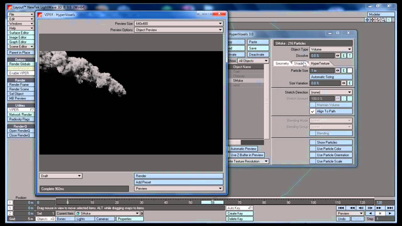 Within 10 Minutes - 3d Lightwave - Hypervoxels