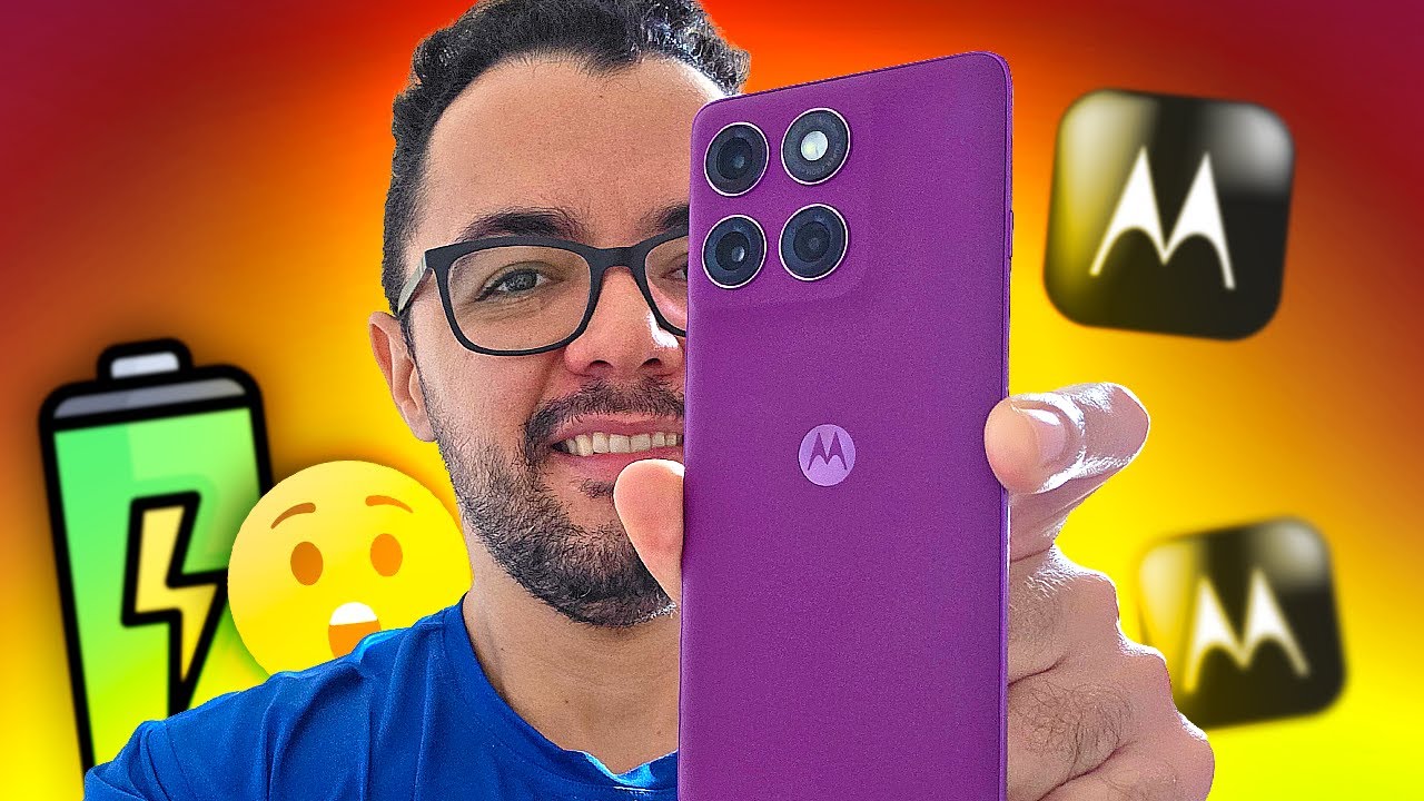 A Melhor Bateria que já Testei! Prazer, MOTOROLA EDGE 60 PRO!