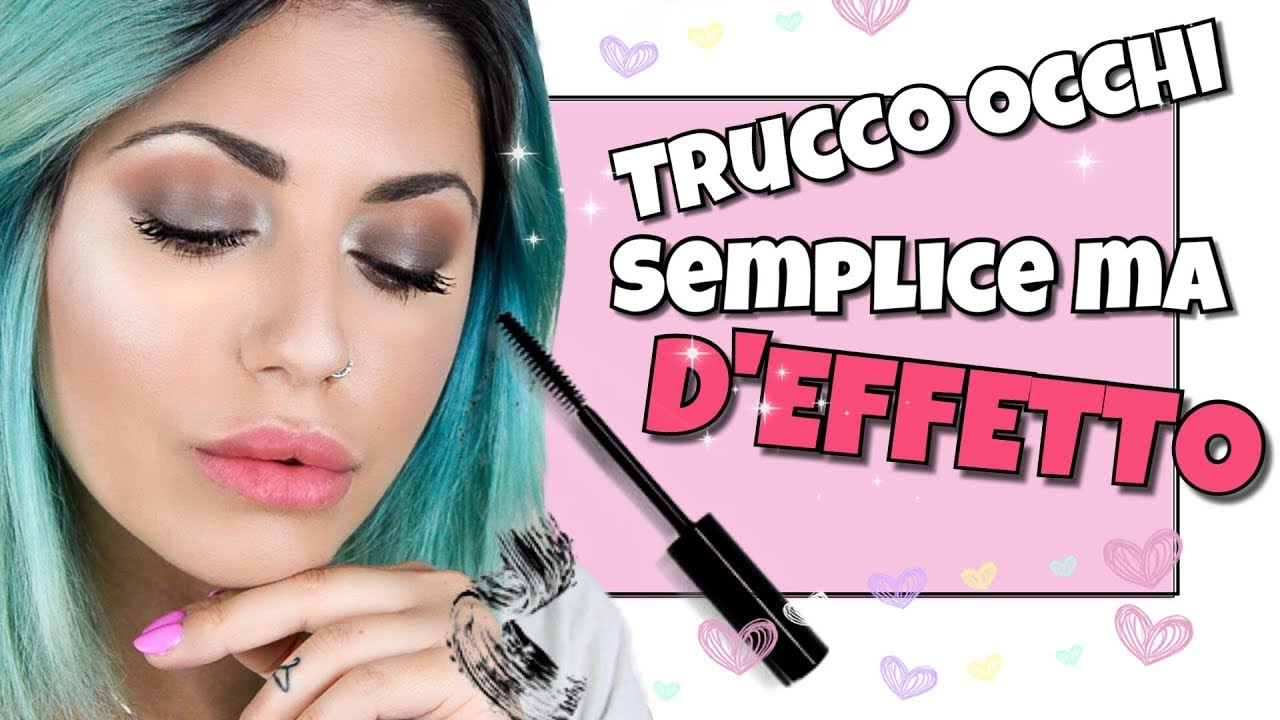 SGUARDO IRRESISTIBILE??? ECCO UN TRUCCO OCCHI SEMPLICE MA D'EFFETTO ✨