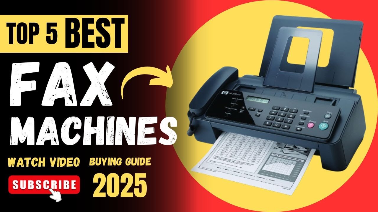Top 5 Best Fax Machines of 2025