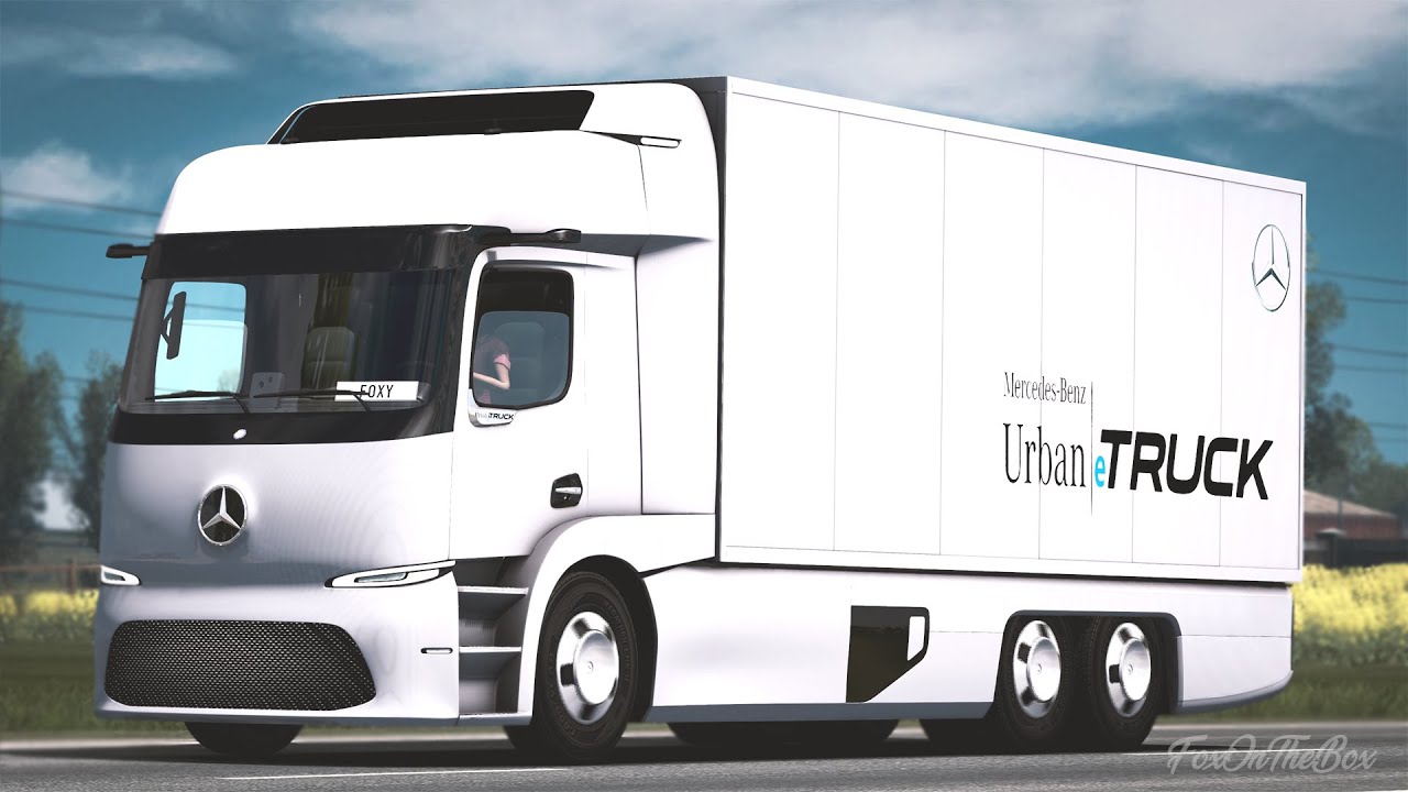 ETS2 1.39 Mercedes Benz Urban-E Truck | Euro Truck Simulator 2 Mod
