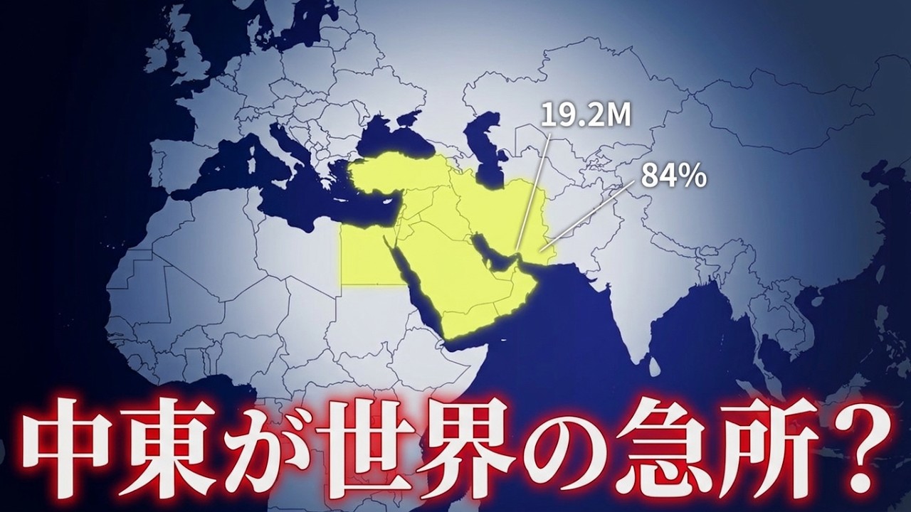 世界経済が中東に依存する３つの理由とは？【中東依存】