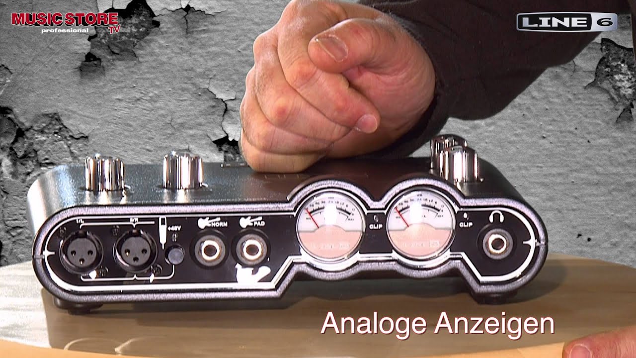 Line 6 POD Studio UX 2 USB-Audiointerface