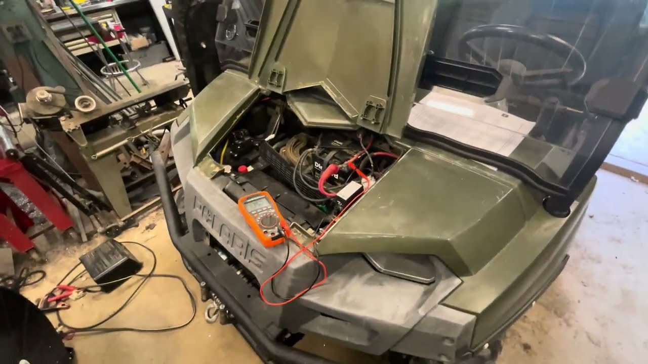 Here we go again/ my Polaris Ranger is not charging. SMH