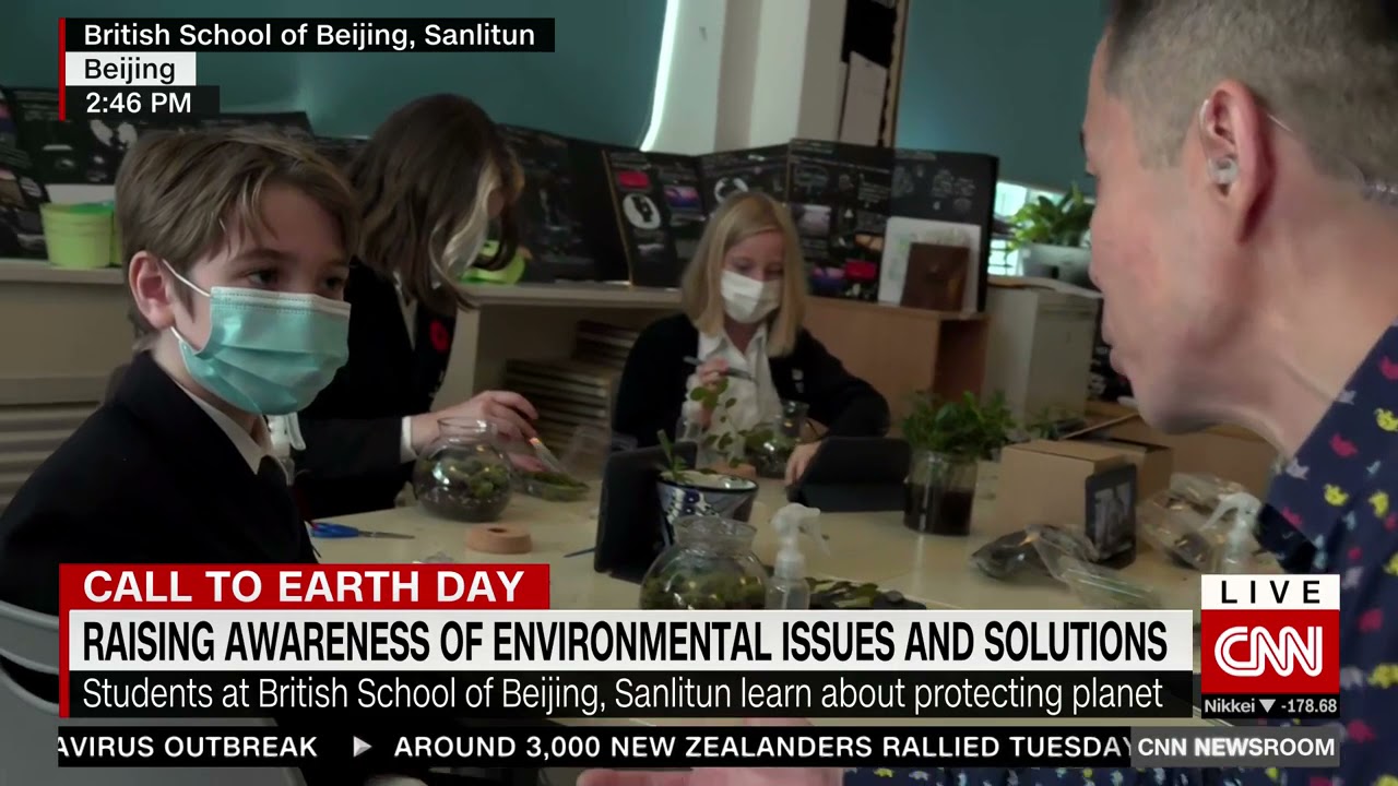 CNN Live on Call To Earth from BSB Sanlitun, 2021
