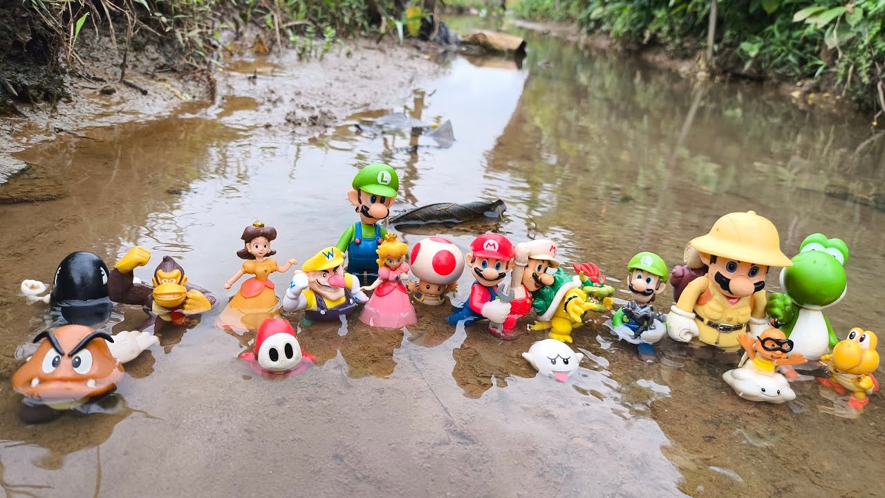 Super Mario Bros|luigi|Bowser|Princess Peach|Yoshi|Toad|Koopa Troopa|Para Goomba|King Boo|Bill Bulet