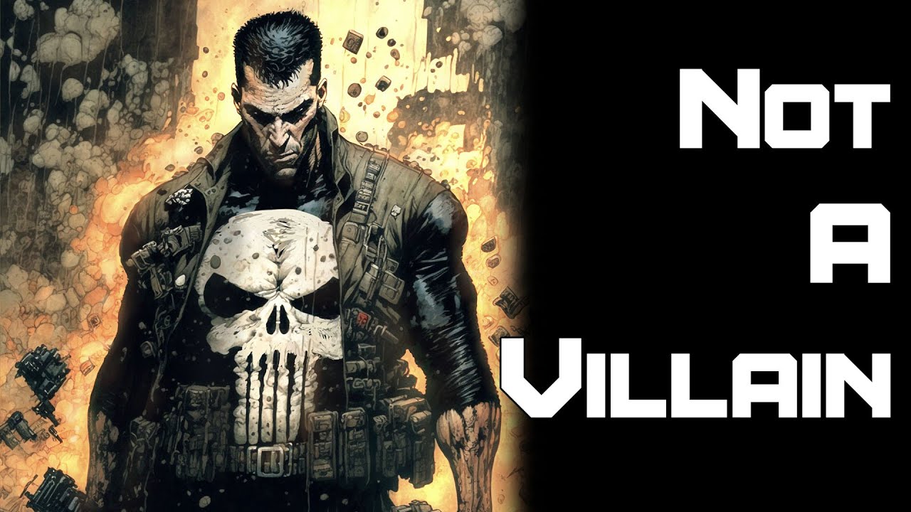 No, The Punisher is not a villain