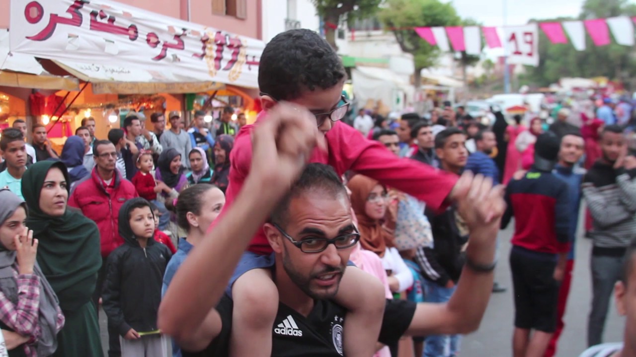 إحتفالات خلية سيدي معروف بفوز فريق الوداد الرياضي ببطولة الدوري المغربي الإحترافي ...البطولة 19