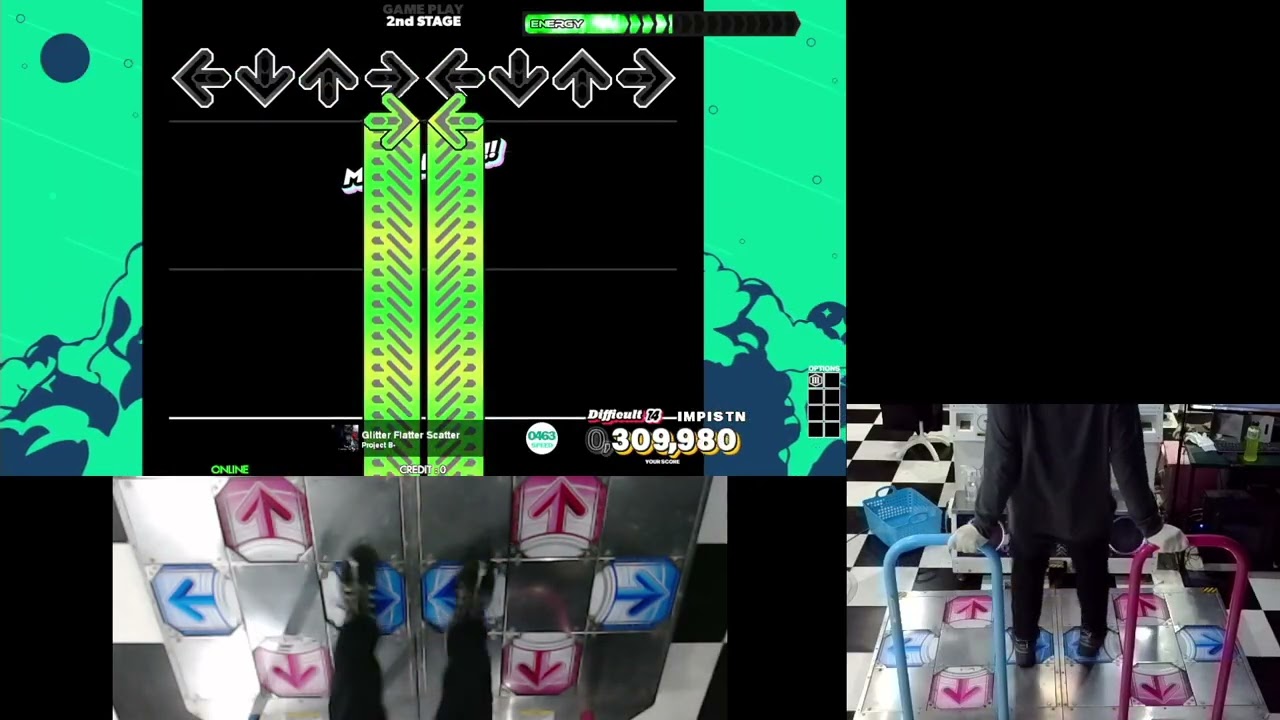 [DanceDanceRevolution WORLD] Glitter Flatter Scatter DDP