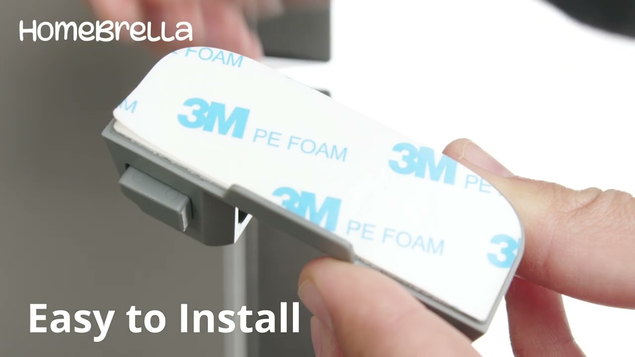 HomeBrella - How to Install Child Safety Refrigerator Lock by HomeBrella
