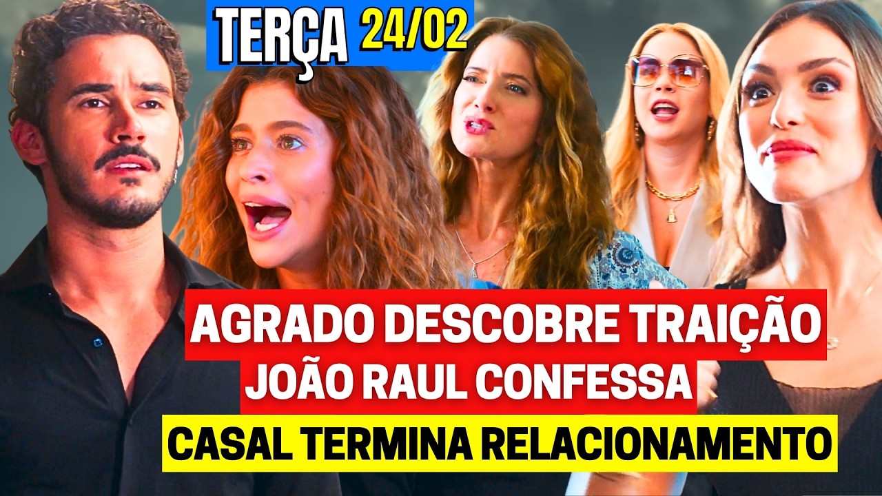 CORAÇÃO ACELERADO Capítulo de hoje TERÇA 24/02 Resumo Completo Nova Novela das 7 assistir ao vivo