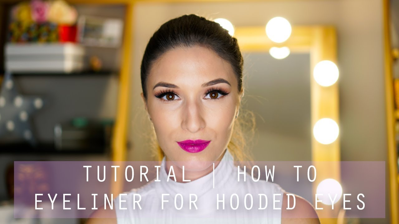 Make-up TUTORIAL | How to: EYELINER pentru pleoape mici/cazute [hooded]