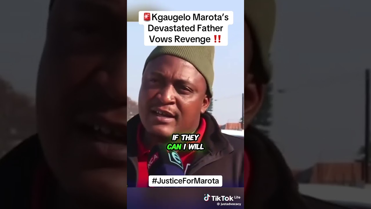 Kgaugelo Marota's Father Thabiso See a Speaks Out❗❗😡 #Justice_For_Kgaugelo