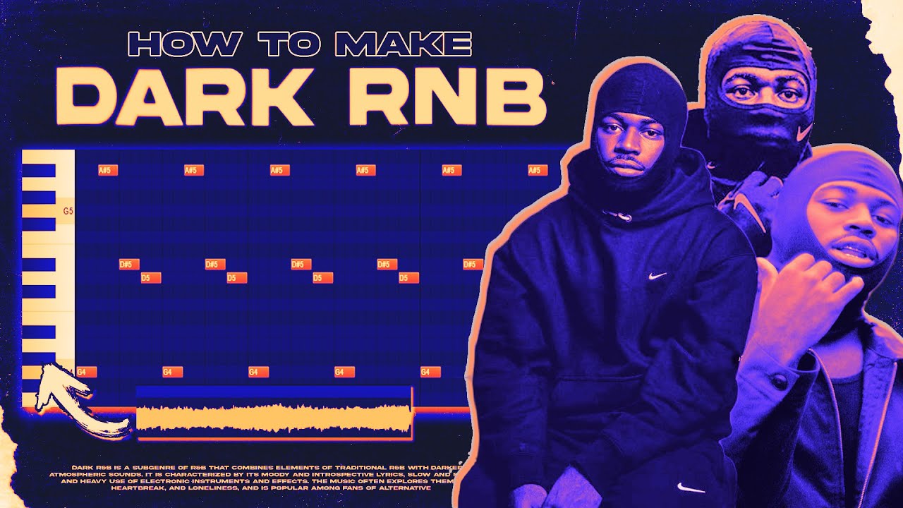 How to make DARK RNB beats for 4Batz & Brent Faiyaz | Fl Studio Tutorial 2024