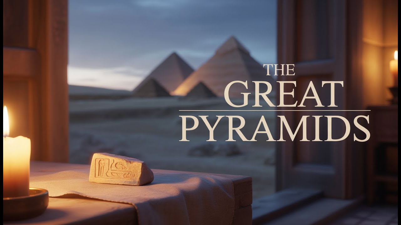 A Calm Story of the Great Pyramids | History For Sleep