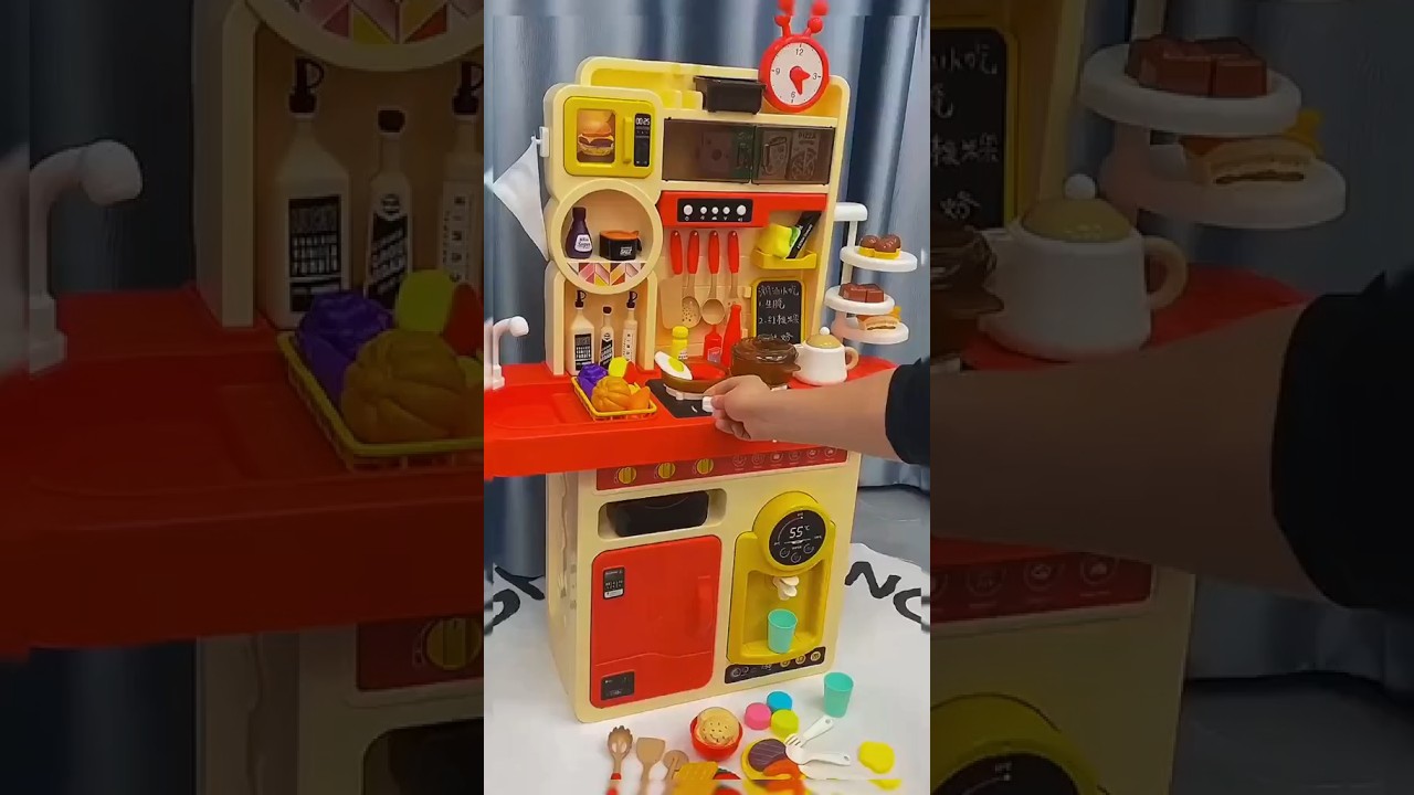 Small kitchen set for kids#shorts #youtubeshorts #kitchenset#toys