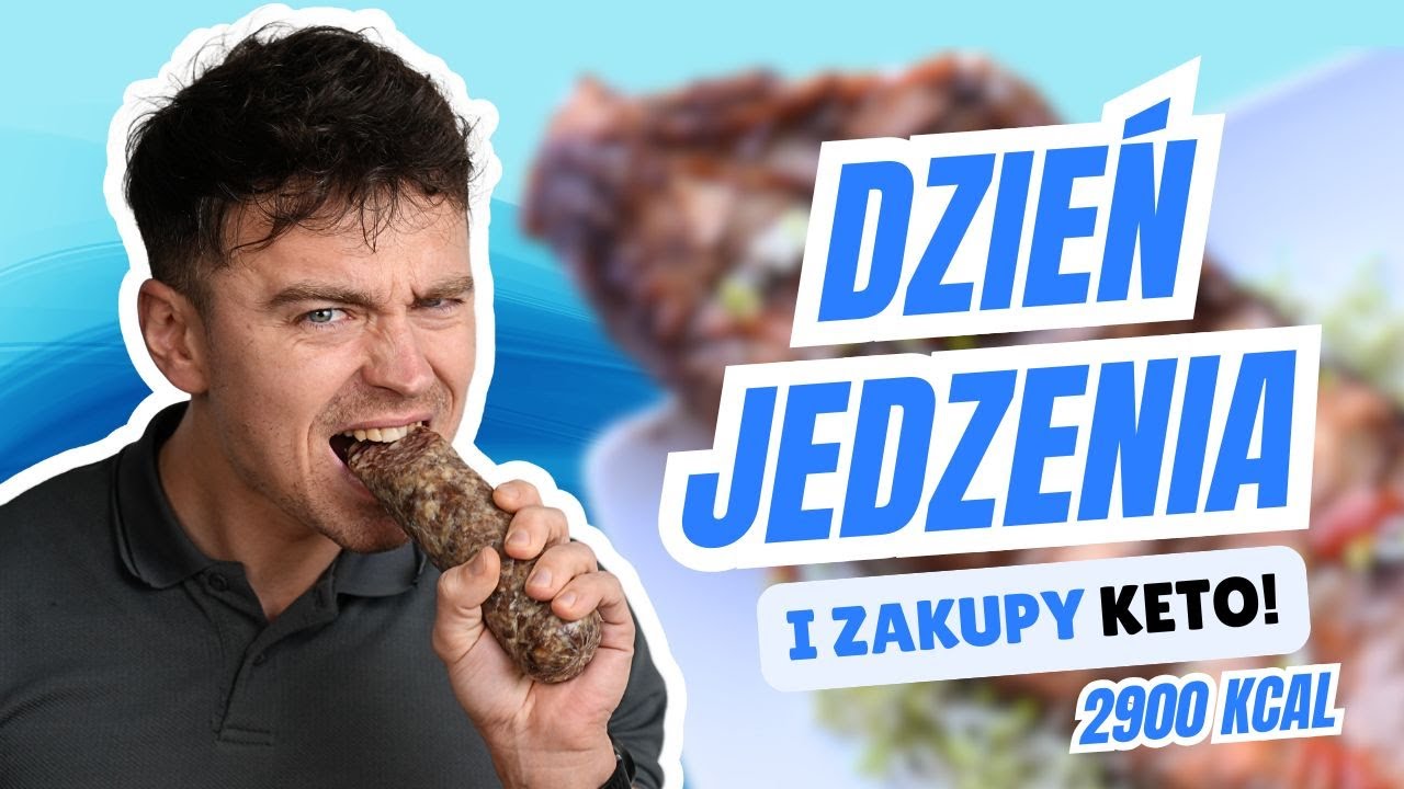 Mój Cały Dzień Jedzenia i Zakupy KETO! *Fat Loading! Mini-cut! Full Day Of Eating!*