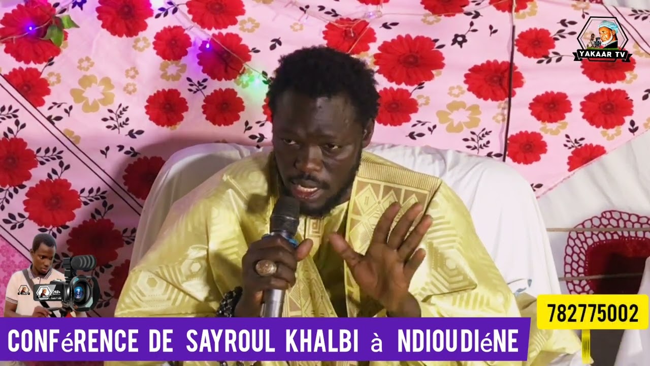 Grande conférence de dahiratou sayroul khalbi à ndiou diéne 2025