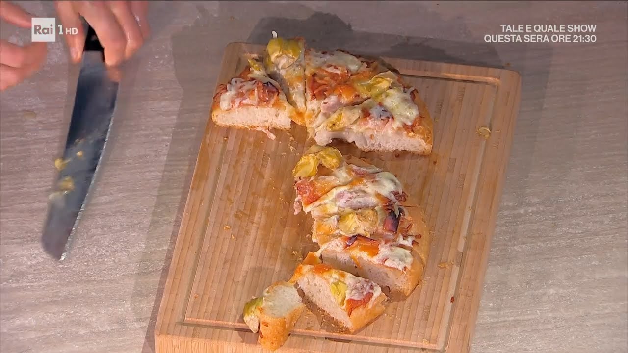 Pizza al tegamino con prosciutto e carciofini - È sempre mezzogiorno 27/09/2024