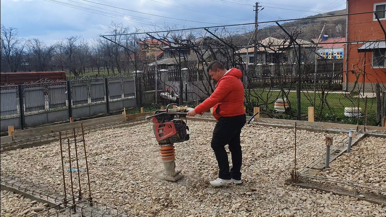 ‼️AM COMPACTAT PIATRA DIN FUNDATIA DE LA NOUA CASA‼️AM PUS FOLIA , PLASA SI POLISTIRENUL PE ELEVATIE